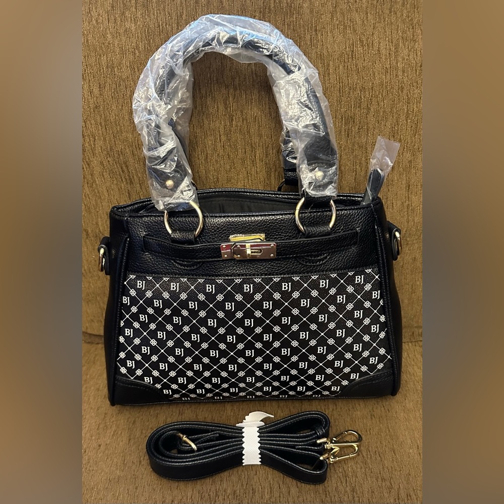 Danbury Mint Personalized Initials (BJ) Handbag with dust jacket